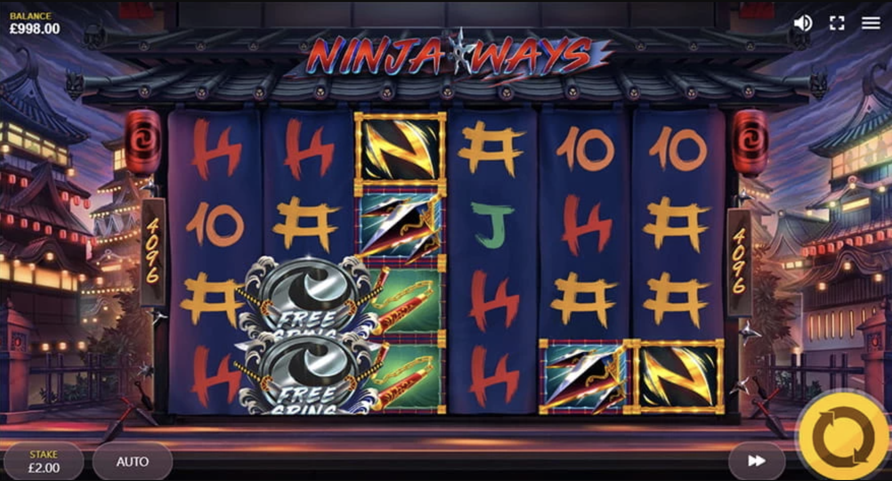 Ninja Ways - Anime Slots