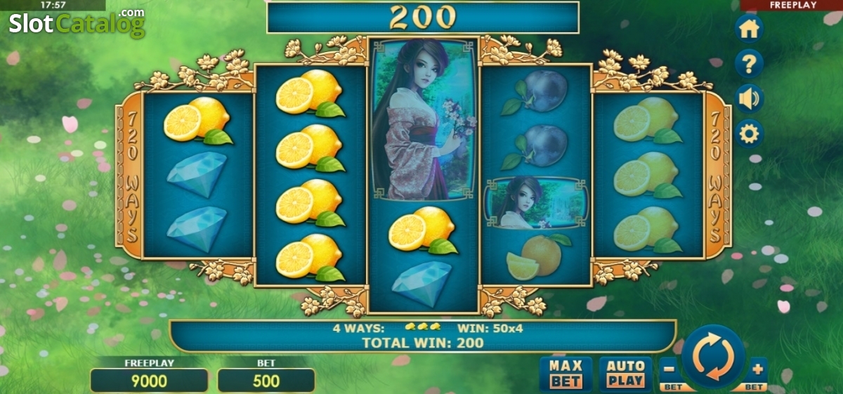 Sakura Fruits slot at online UK casinos