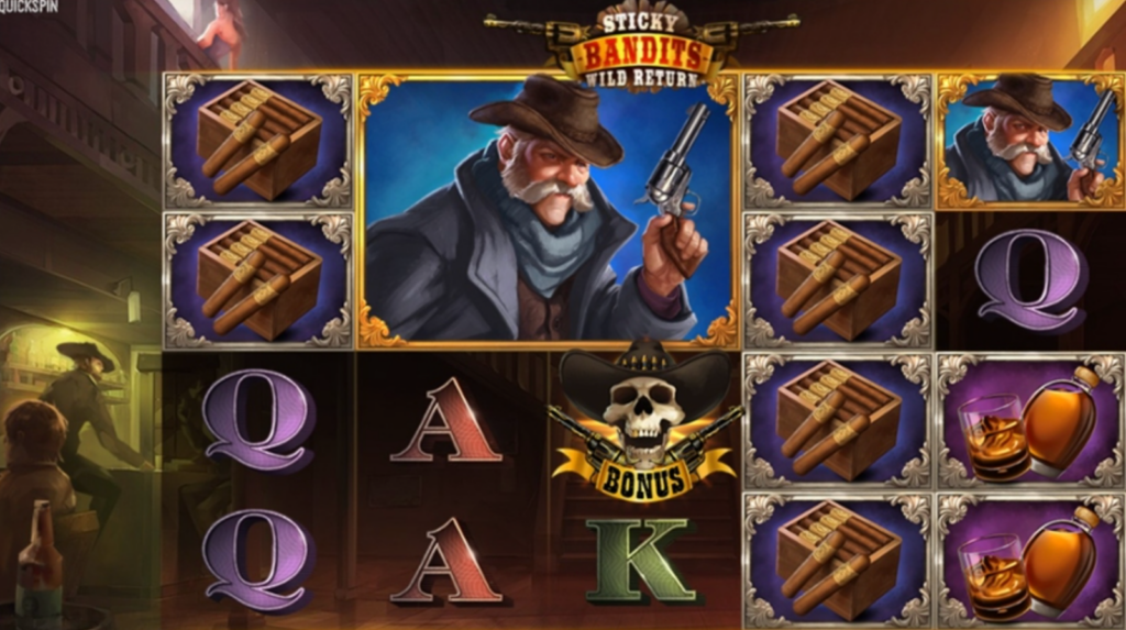 Bandit Slots - Sticky Bandits Wild Return