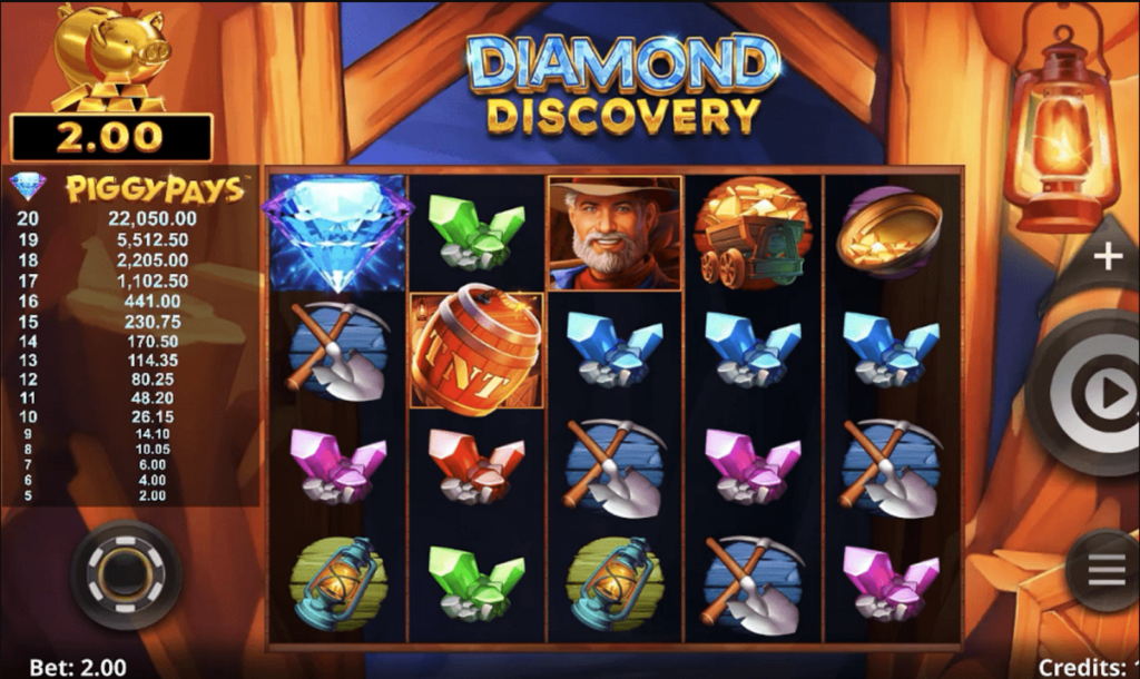 Diamond Discovery - diamond slots