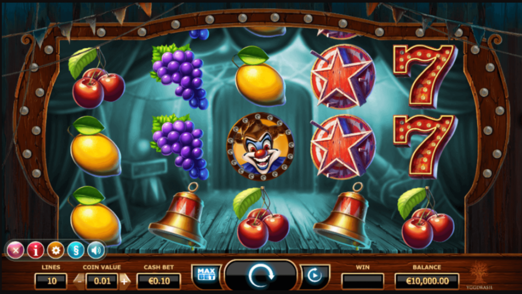 Wicked Circus - circus slots