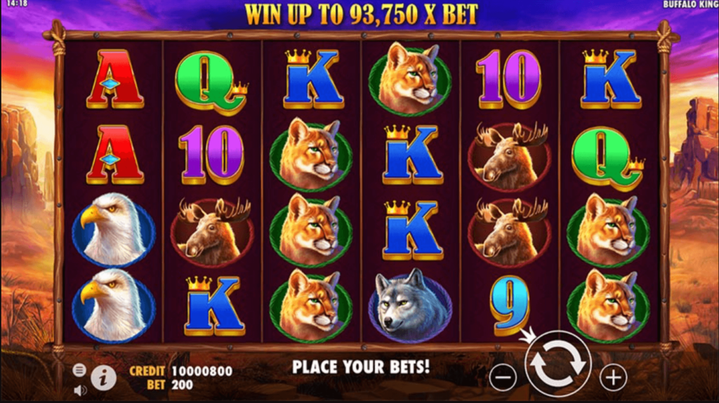 Buffalo King - western slots